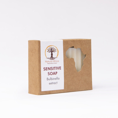 Natura Africa Facial Soap - Sensitive with Aloe and Bulbinella Extract Cover