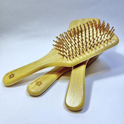 Bamboo Hairbrush Cover