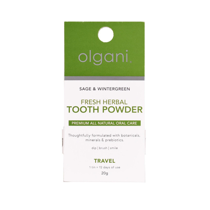 Olgani Fresh Herbal Tooth Powder travel 20g