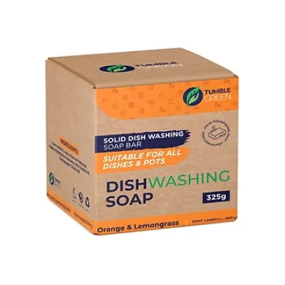 Tumble Green Solid Dishwashing Soap Cover